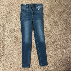 American Eagle 360 Next Level Stretch High Wasted Skinny Jeans
